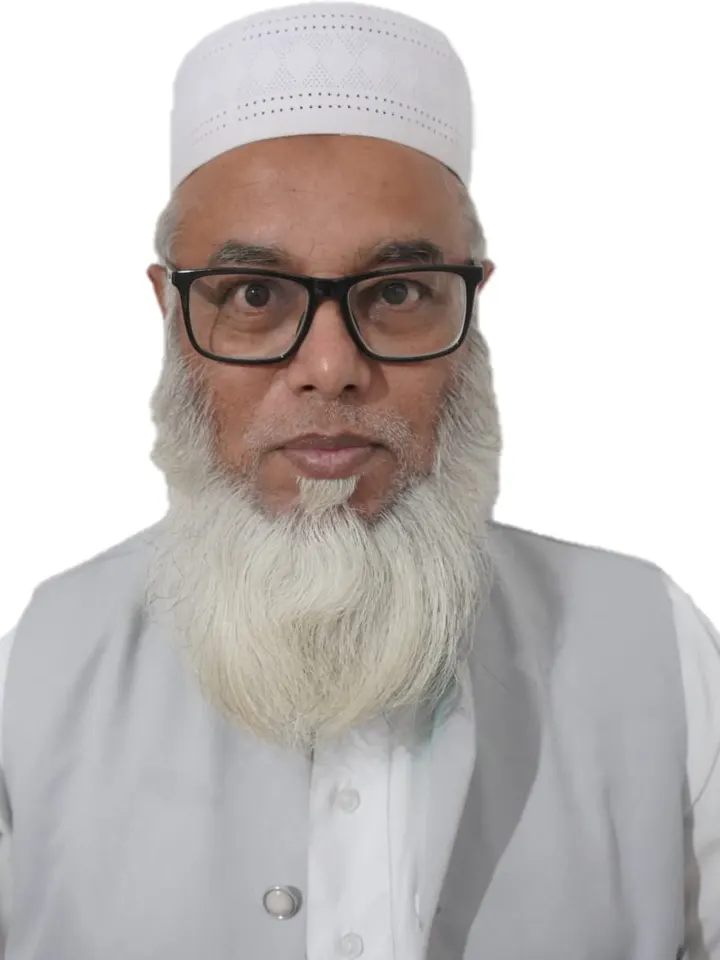 Portrait of Shaikhul Hadith Mufti Abdur Rahman, Shaikhul Hadith and Principal of Anwarul Uloom
